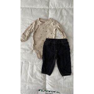 baby boy denim outfit